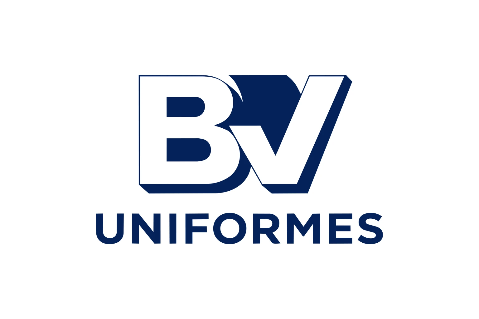 Logotipo de BV Uniformes.