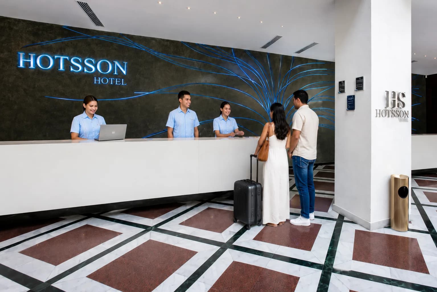 Uniformes corporativos para Hoteles y recepción — BV Uniformes