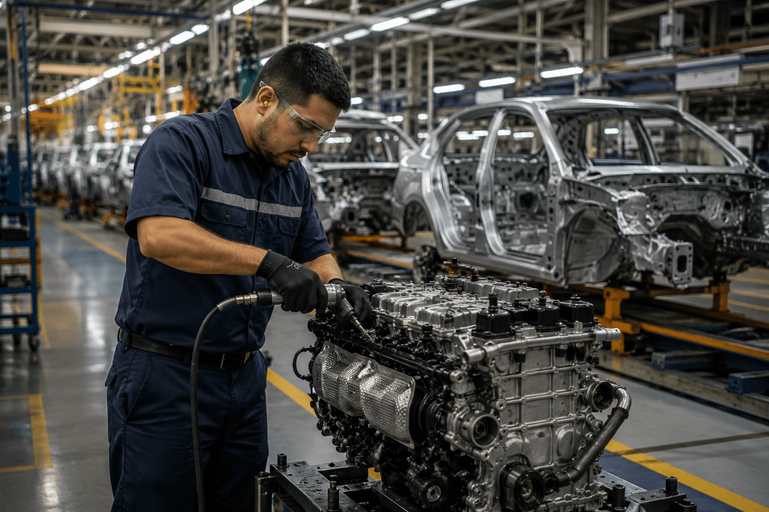 Uniformes para Automotriz y Autopartes — BV Uniformes