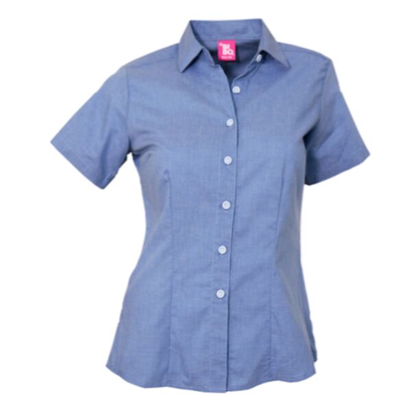 Blusa Oxford Manga Corta Thumbnail