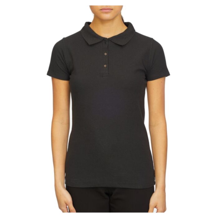 Women's Ringspun Pique Polo Miniatura
