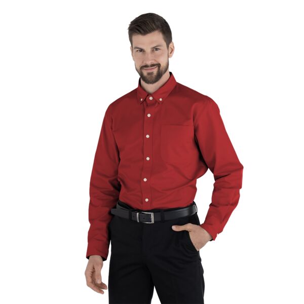 Camisa Polycotton Manga Larga Miniatura