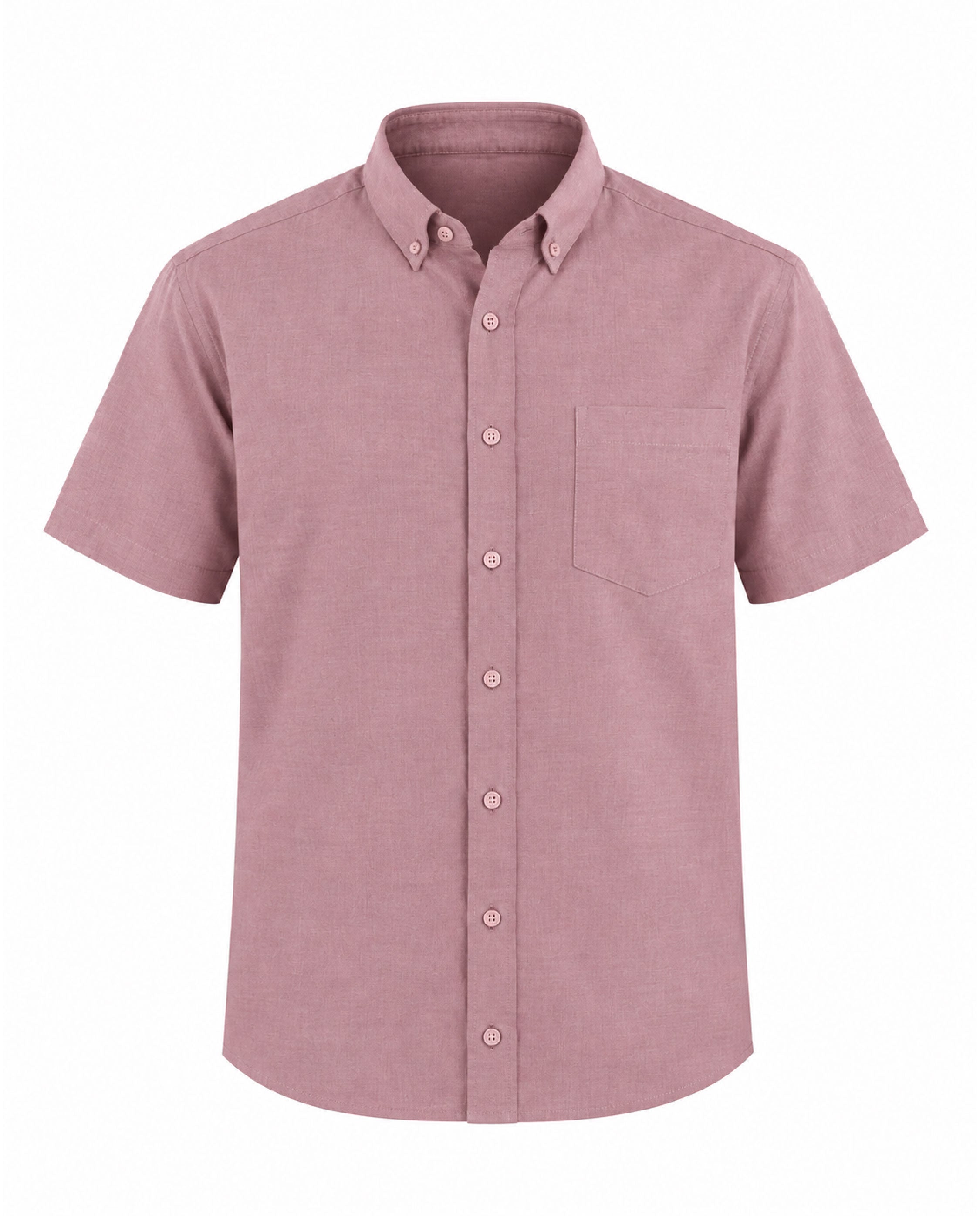 Camisa Siena Manga Corta — Marrón